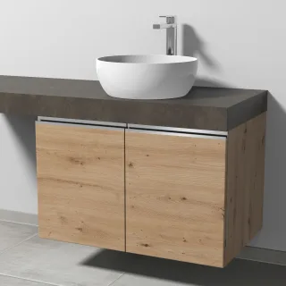 Sanipa Waschtischunterbau mit Türen 2morrow (L2363) 510x800x520 Eiche-Natural-Touch, L236385 L236385