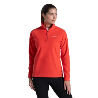 Craghoppers - "Miska VI" Fleece, mit halbem Reißverschluss für Damen (Morgendämmerungsrot)
