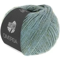LANA GROSSA DIVERSA Häkelwolle, 210 m (leichtes Baumwoll-Mischgarn mit zartem Mélange-Effekt), 50 g