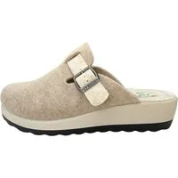 Fly Flot FLY FLOT Damen Pantoffel 330056-02 dark beige Hausschuh