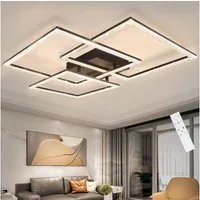 Nettlife LED Deckenleuchte LED Deckenleuchte Drei Quadratisches, LED fest integriert, Warmweiß Neutralweiß Kaltweiß, Schlafzimmer Büro Küche