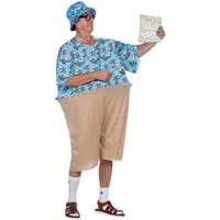 Metamorph Kostüm Südsee Tourist - Urlauber Kostüm Fasching Karneval, Dekadenter Touri im Hawaii-Look