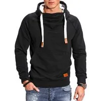 behype Kapuzensweatshirt JULES mit hohem Kragen