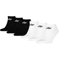 PUMA Sportsocken PUMA Damen und Herren Elements Sneaker Socken im 6er Pack (6-Paar) Logoschriftzug