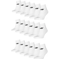 PUMA Sportsocken PUMA Quarter Socken Sneaker knöchelhoch für Damen Herren 18er Pack (18-Paar, 18 Paar) Logoschriftzug