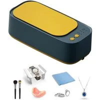 KINSI Ultraschallreiniger Ultraschall-Brillenreiniger mit 360° Reinigung, Multifunktionsgerät für Brillen, Schmuck & Kleinteile