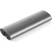 Poppstar Festplatten-Gehäuse PCIe USB-Adapter inkl. Wärmeleitpad für M.2 NVMe SSDs, (1 St., mit USB-C Anschluss), (für SSD-Formate 2230/2242/2260/2280, M-/B&M-Key)