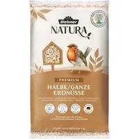 Dehner Natura Erdnusskerne halbe / ganze, Wildvogelfutter schalenfrei Erdnuss, Hauptfutter für: Gartenvögel, Wildvogel, Premium Vogelfutter, für Meise, Rotkehlchen, Spatz, Buchfink
