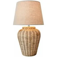Mirabeau Tischleuchte Tischlampe Ernée beige