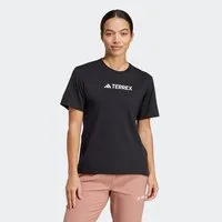 adidas TERREX Funktionsshirt CLASSIC LOGO für Sportmode und Outdoormode, mit Kurzarmdesign, ohne Verschluss