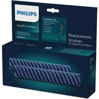 Philips Bürste Ersatzbürste, XV1793/01, Zubehör für Philips AquaTrio, (Spar-Set, 2-tlg), 2 Reinigungsbürsten aus weicher Mikrofaser, für Hartböden