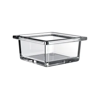 emco liaison Glasschale für Relingquadratisch, 98 x 48 x 98 mm, chrom,186600000 186600000