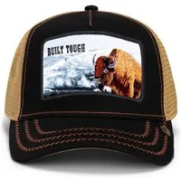 GOORIN Bros. Trucker Cap Goorin Bros. Built Tough - Wild Heart Trucker Cap Black (Basecap, Meshcap, Trucker Kappe)
