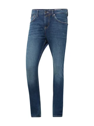Denim Tom Tailor - * Conroy Tapered Jeans * mit Reißverschluss und Knopf zu schließen * aus Denim * im Five-Pocket-S... dark blue denim -...