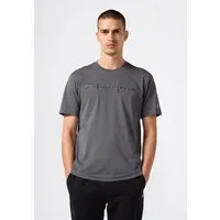 Champion T-Shirt Kurzarm, mit Rundhalsausschnitt, aus Baumwolle, sportliche Passform