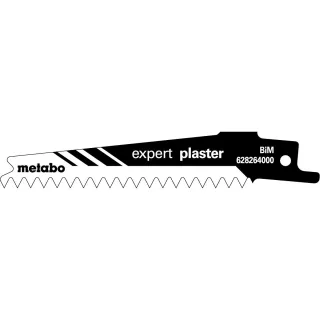 Metabo Säbelsägeblätter expert plaster BiM / 6 TPI - 5 Stück - 628264000