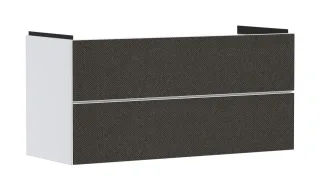Hansgrohe Xevolos E Waschtischunterschrank Mattweiß 1180/475 mit 2 Schubkästen für Waschtisch, Oberf 54184660