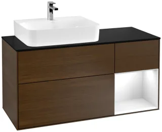 Villeroy & Boch Waschtischunterschrank Finion G15 1200x603x501mm Wandbel. WT li, G152GFGN G152GFGN