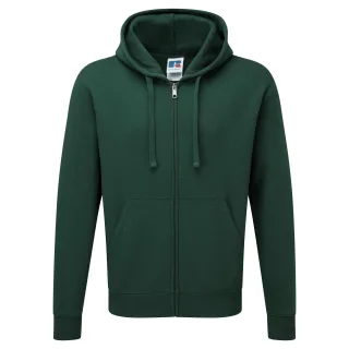 Russell Herren Authentic Kapuzenjacke (Flaschengrün)