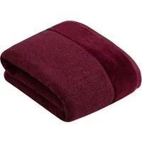 Vossen Badetuch Pure, Frottier (1-St), Baumwolle & VEGAN, mit eleganter Veloursbordüre