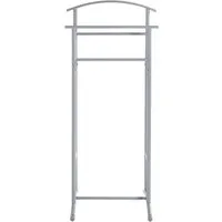 HAKU Herrendiener Anzugständer, Dressboy, Kleiderboy, Kleiderbutler, Stiller Diener, (1 St), Freiform - aus Metall -B/T/H 48/36/107 cm