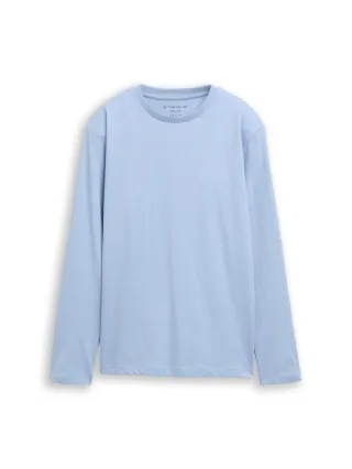 tom tailor kids - printed longsleeve stonington blue - Gr. - 140