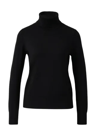 s.Oliver - Strickpullover schwarz - Gr. - 36