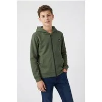 Name It Kapuzensweatjacke NKMVIMO LS SWEAT CARD BRU NOOS
