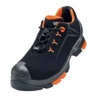 uvex 2 Sicherheitsschuh S3 Halbschuh Velours schwarz/orange 45 - 6508245