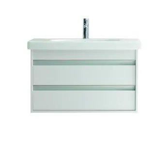 Duravit Ketho Waschtischunterbau wandhängend Weiß Matt 800x455x480 mm - KT664701818 KT664701818