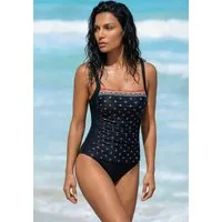 LASCANA Badeanzug Kimer mit modernem Print und Shaping-Effekt
