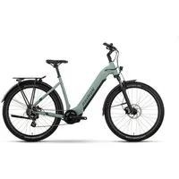 R Raymon E-Bike R Raymon Tourray Select Wave 27.5" x L 50 cm grün, 75 Nm, 630 Wh, Mittelmotor, 630 Wh