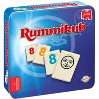 Jumbo Spiele GmbH Spiel Original Rummikub in einer Metalldose, Legespiel, Original Rummikub in einer Metalldose