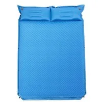 COSTWAY Isomatte Campingmatte mit Kissen, Selbstaufblasend, 2 Personen