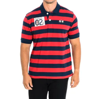Polo mit kurzen Ärmeln TMP303-JS314 Mann