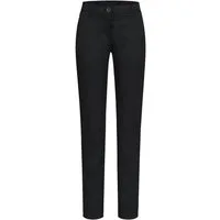 GREIFF Chinohose Greiff Corporate Wear CASUAL Damen Chinohose Regular Fit Schwarz