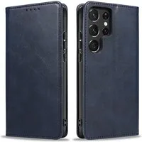 Tec-Expert Handyhülle Tasche Hülle für Samsung Galaxy S22 Ultra 6.8 Zoll, 6.8", Cover Klapphülle Case mit Kartenfach Fliphülle aufstellbar