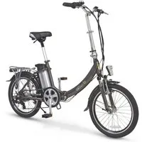 aktivelo Faltrad E-Bike Klapprad, 20 Zoll, klappbares Fahrrad für Damen und Herren, 6 Gang, Kettenschaltung, mit wartungsfreiem 250W Mittelmotor & 5 Unterstützungsstufen