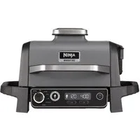 NINJA Tischgrill Ninja Woodfire OG701EU, 2400 W, Inklusive: Ninja Woodfire Pellets 2 Stück