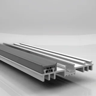 Mendiger Thermo Rand Unterprofil | Breite 60 mm