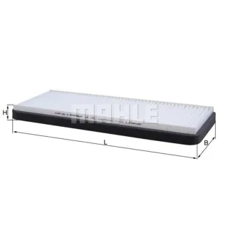 Mahle Innenraumfilter Renault Espace LA196