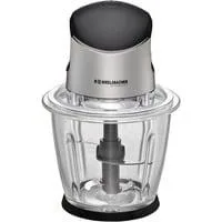 Zerkleinerer MZ 500 edelstahl/schwarz, 500 Watt, Glasbehälter 1,5 Liter