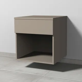 Sanipa Anbau-/Solitärschrank 2morrow (P2353) 510x500x520 Sandgrau-Matt, P235367 P235367