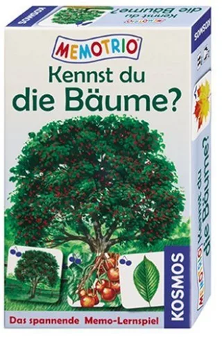 Kosmos 699222 - Memotrio: Kennst Du die Bäume?