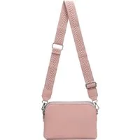 ITALYSHOP24 Schultertasche Damen Tasche Bodybag Umhängetasche Crossbody Brusttasche Handtasche, Crossover Muster Taschengurt Smartphone Geldtasche Abend Handy Clutch