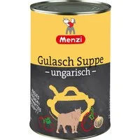 Menzi Fertiggericht, Menzi ung.Gulasch-Suppe tafelfertig