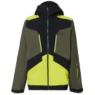 Oakley Alpine 3L Gore-Tex Shell Reißverschluss UP Mens Green Jacket 412774 02e