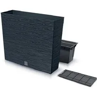 Prosperplast Pflanzkübel Prosperplast Blumentopf FURU CASE TOWER - anthrazit