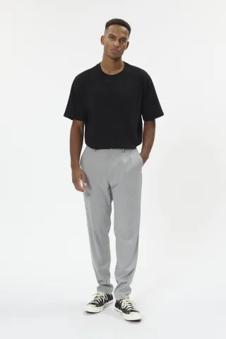 Casual Hose MAliam Casual Hose Gerade Passform melange