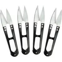 Vendix Universalschere 4x Fadenschere scharf aus Edelstahl